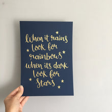 Load image into Gallery viewer, Gold/Silver Custom Lettered Wall Art