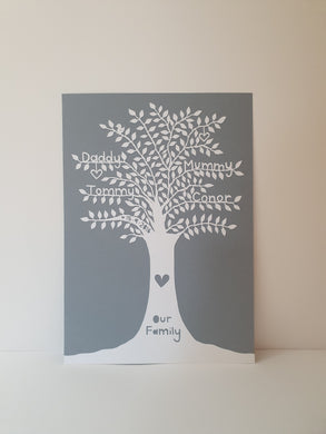 Personalised Family Tree