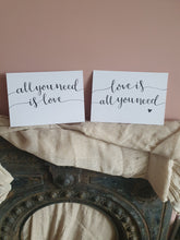 Load image into Gallery viewer, Set of 2 Hand Lettered Wall Art