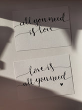Load image into Gallery viewer, Set of 2 Hand Lettered Wall Art