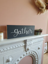 Load image into Gallery viewer, Hand Painted Wooden Sign