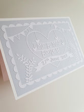 Load image into Gallery viewer, Personalised Wedding Card