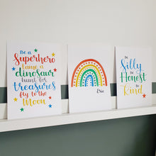 Load image into Gallery viewer, Set of 3 Childrens room art