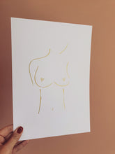 Load image into Gallery viewer, Delicate Female Line Drawings