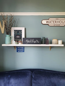 Hand Painted Wooden Sign