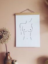 Load image into Gallery viewer, Delicate Female Line Drawings