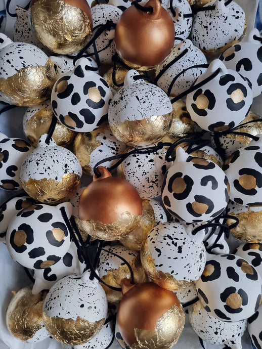 Ceramic Christmas Baubles ~ Various designs