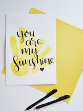 Load image into Gallery viewer, You Are My Sunshine Wall Art