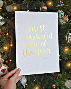 Christmas Calligraphy - Assorted designs